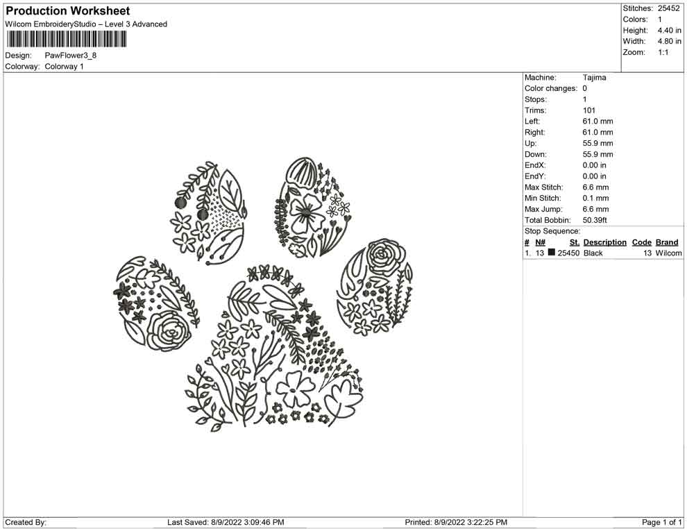 Paw Flower