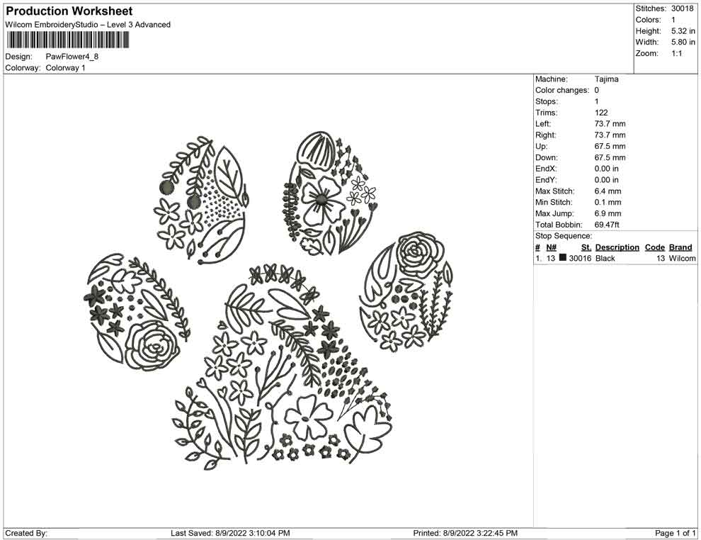 Paw Flower