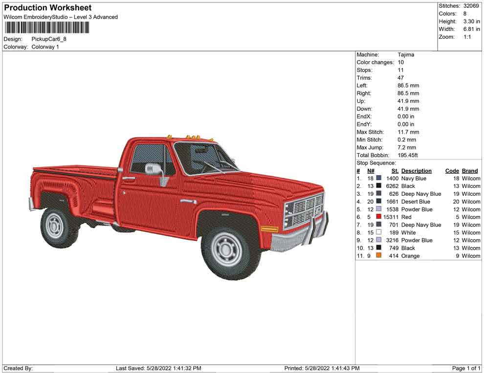Pickup Car