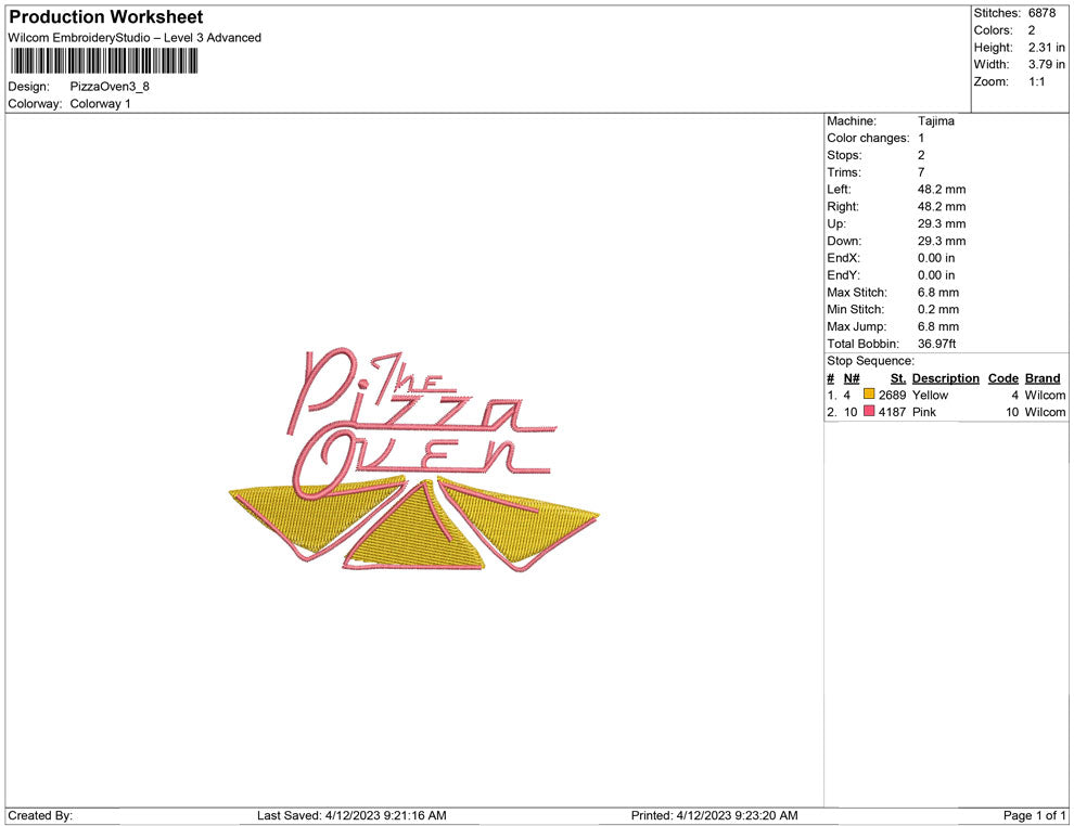 Pizza oven