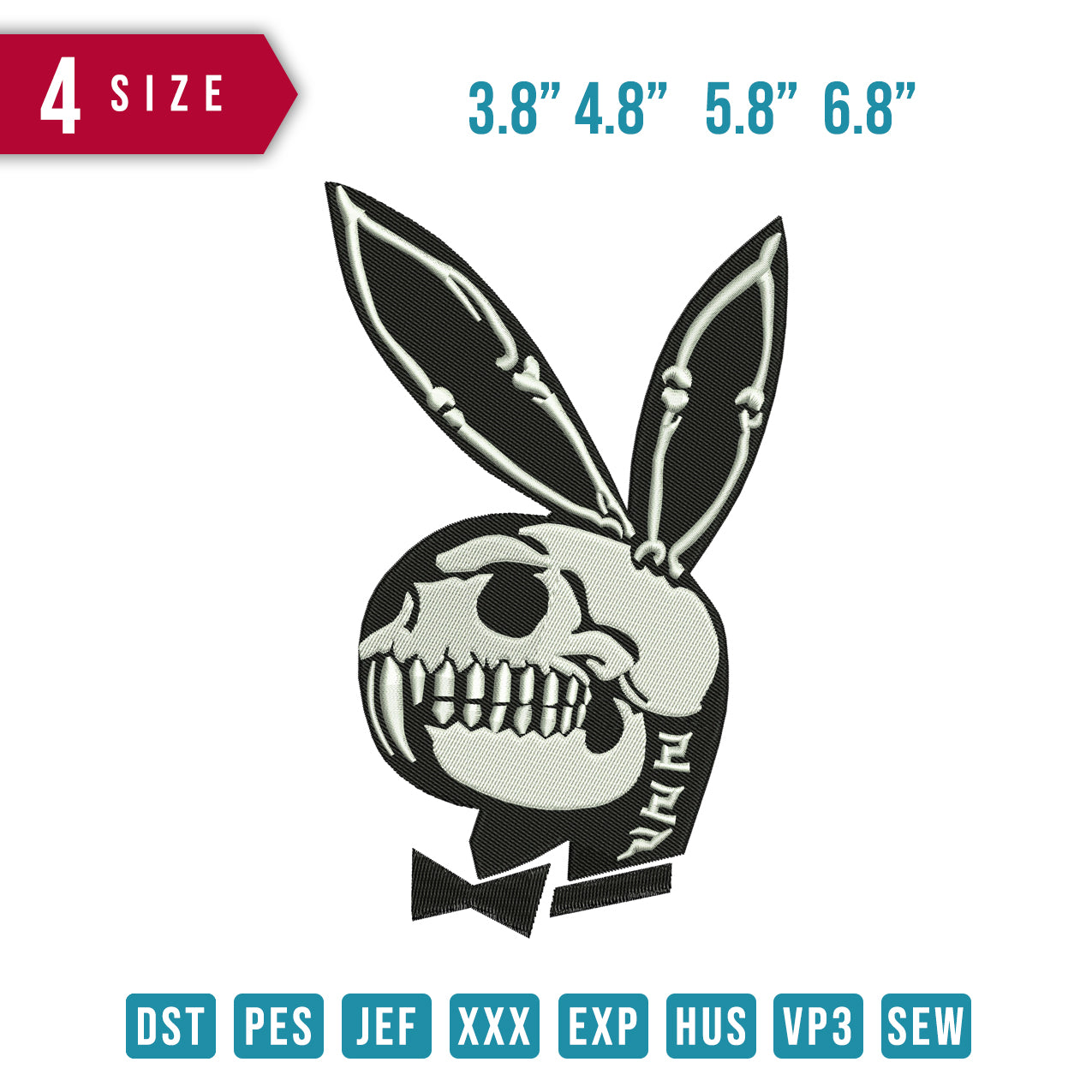 Playboy Bunny Skeleton
