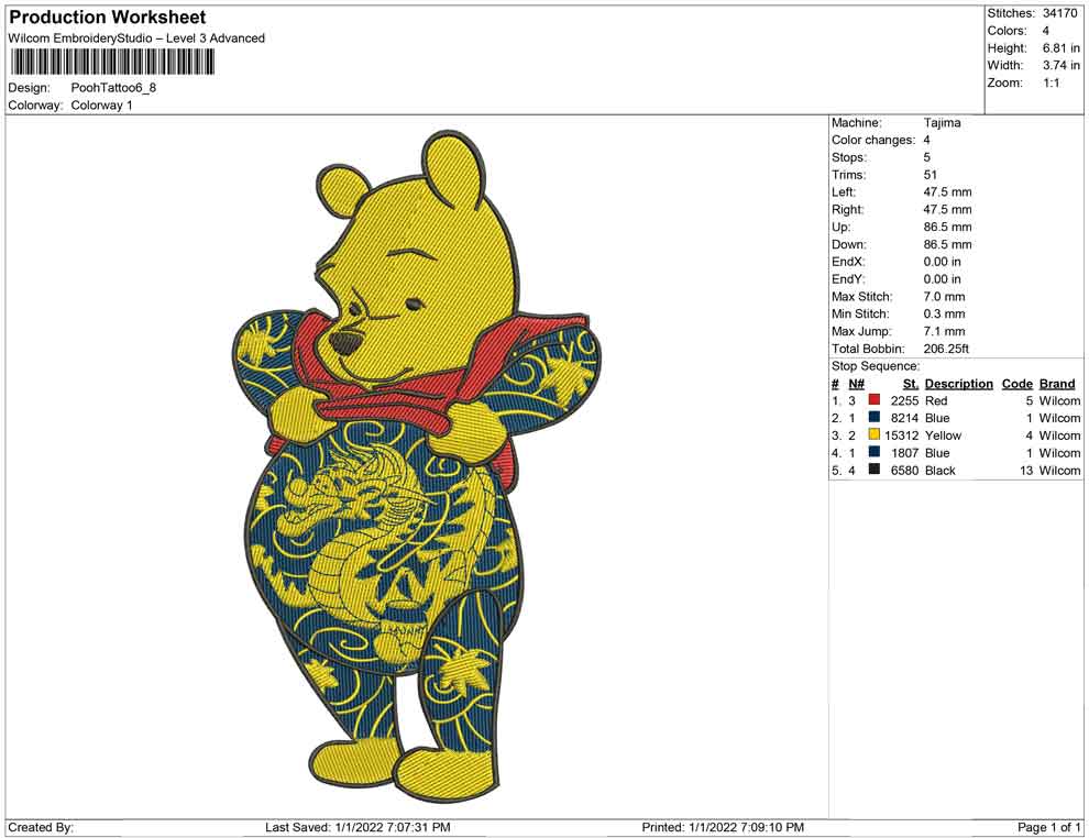 Pooh Tattoo