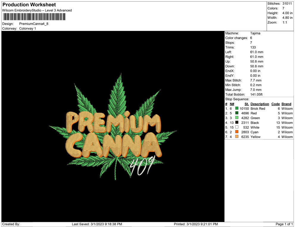 Premium canna