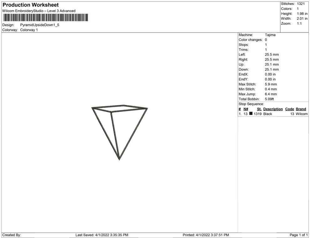 Pyramid Outline