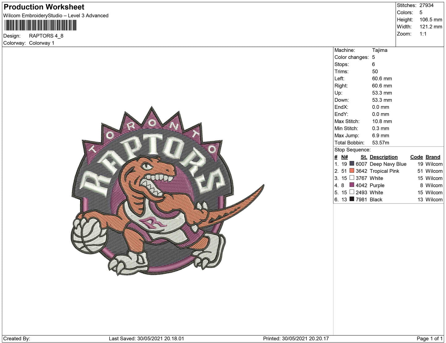 Raptors Dino