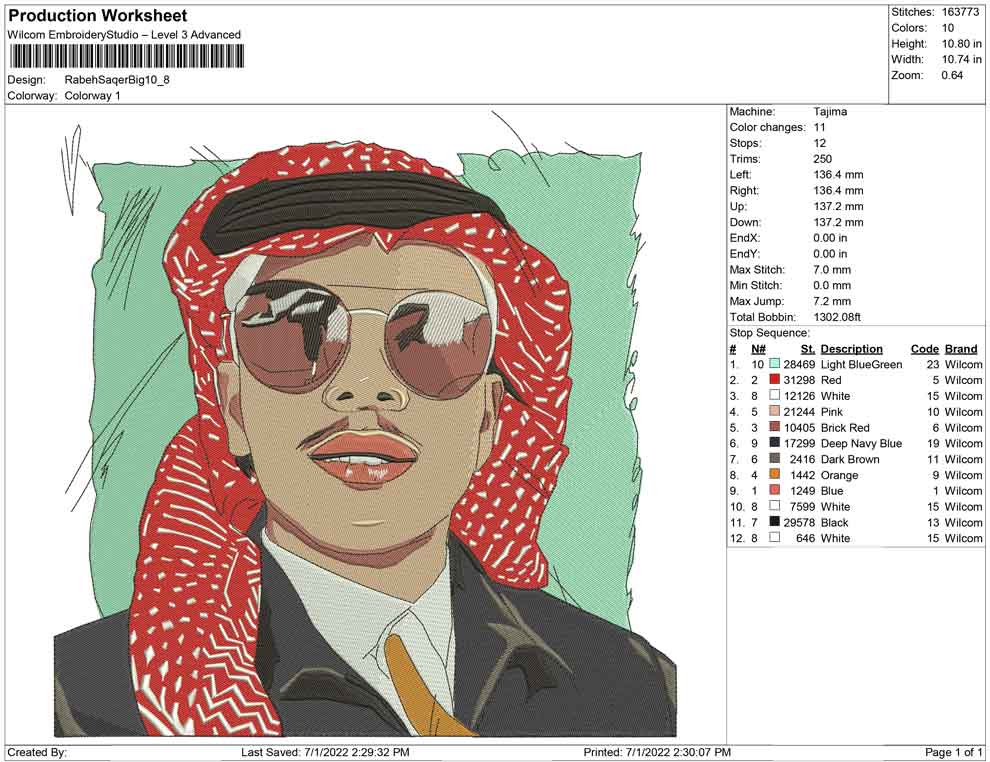 Rabeh Saqer big size