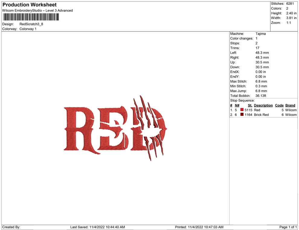 Red Scratch