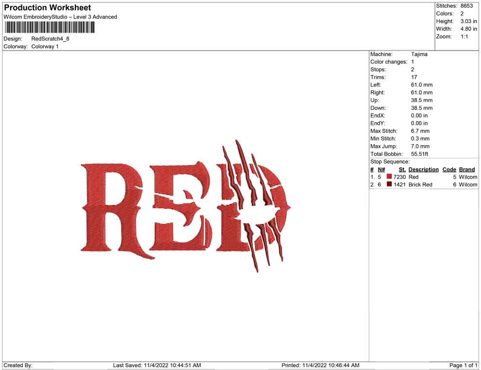 Red Scratch