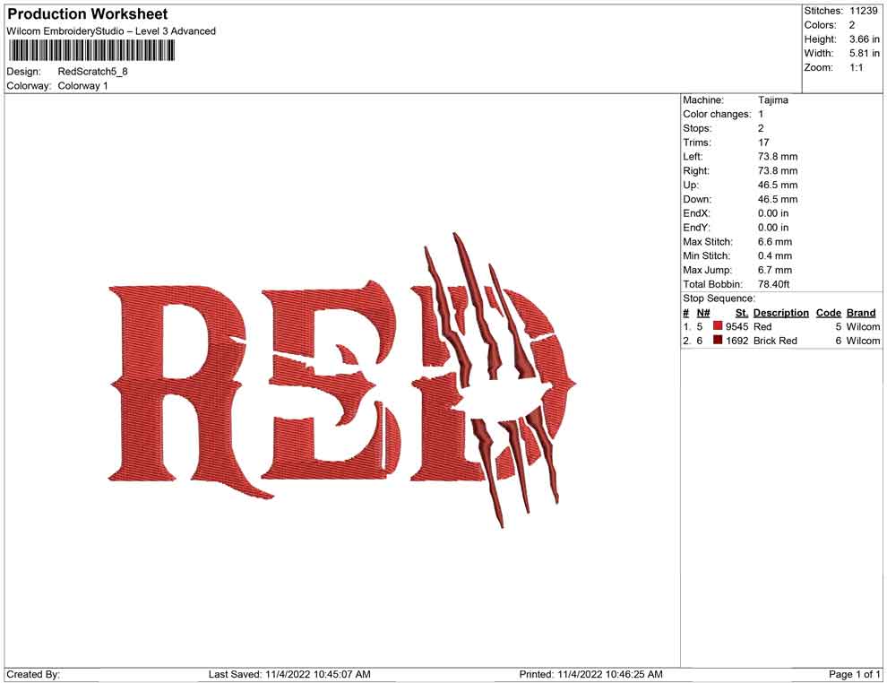 Red Scratch