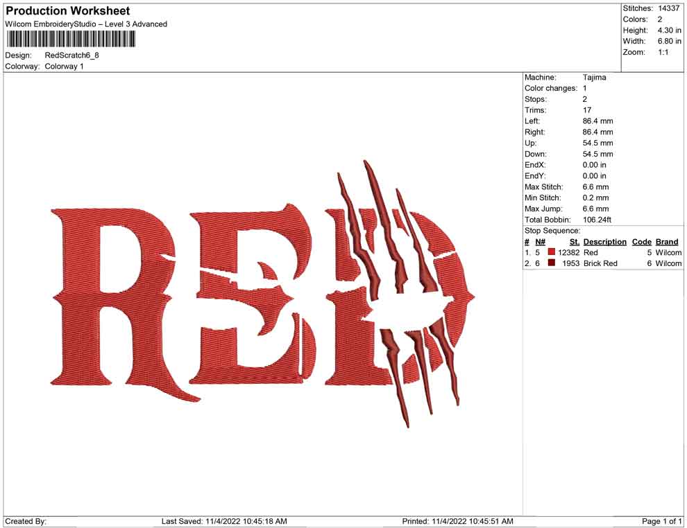 Red Scratch