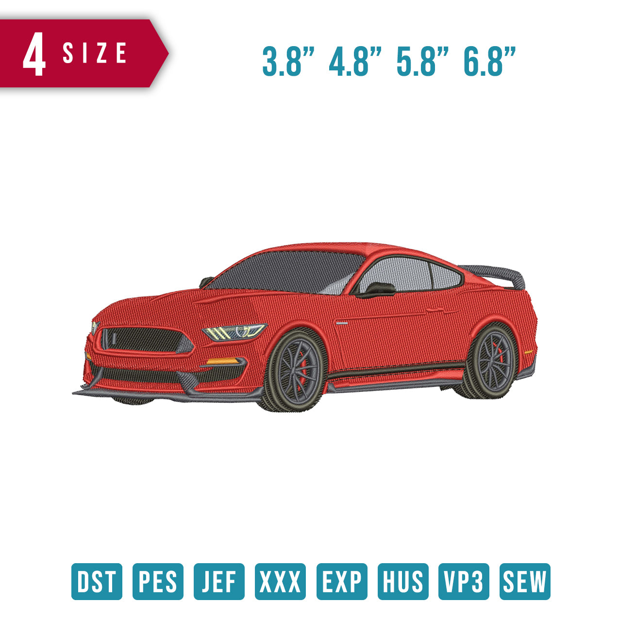 Red Car GT350
