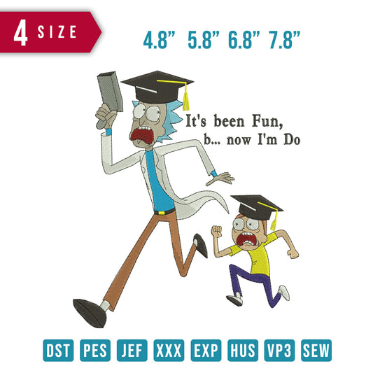 Rick and morty Running