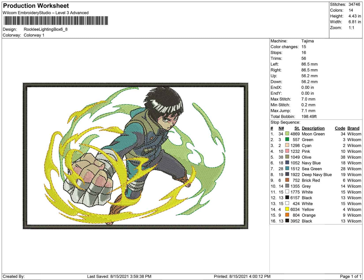 Rocklee Lighting box