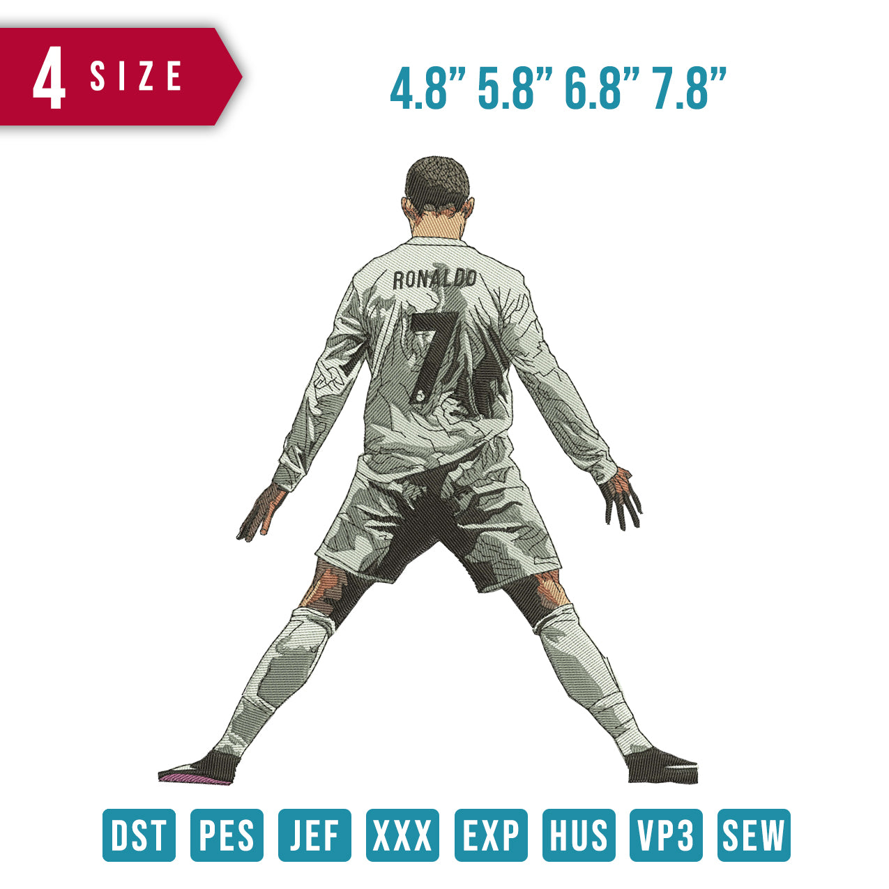 Ronaldo from Back