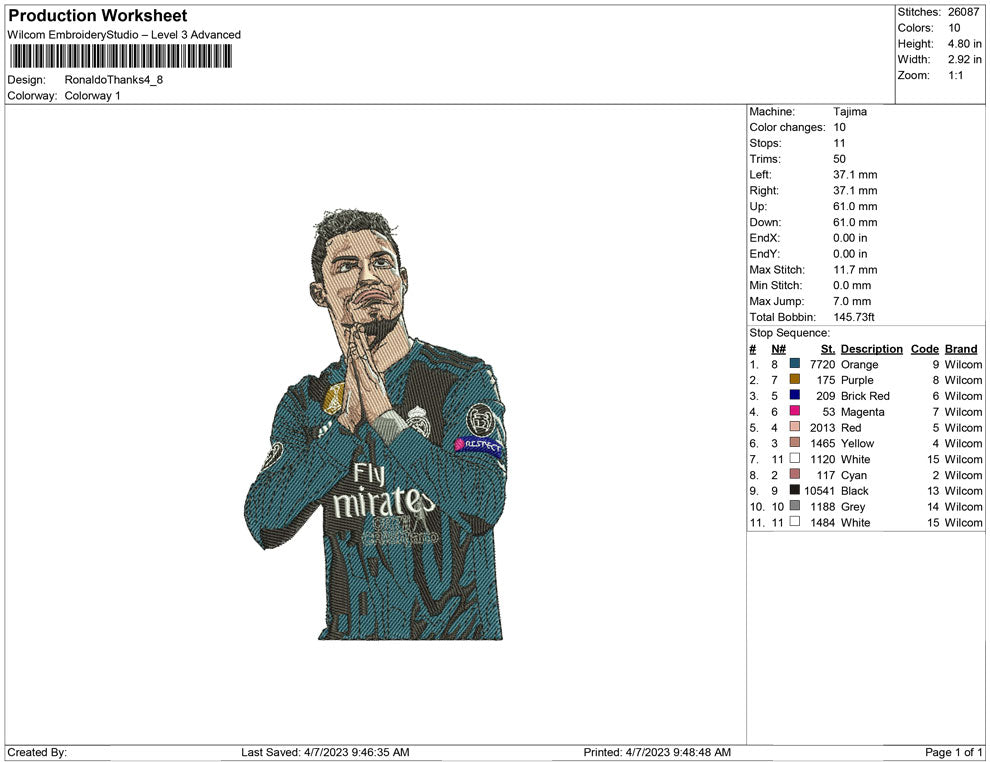 Ronaldo Thanks