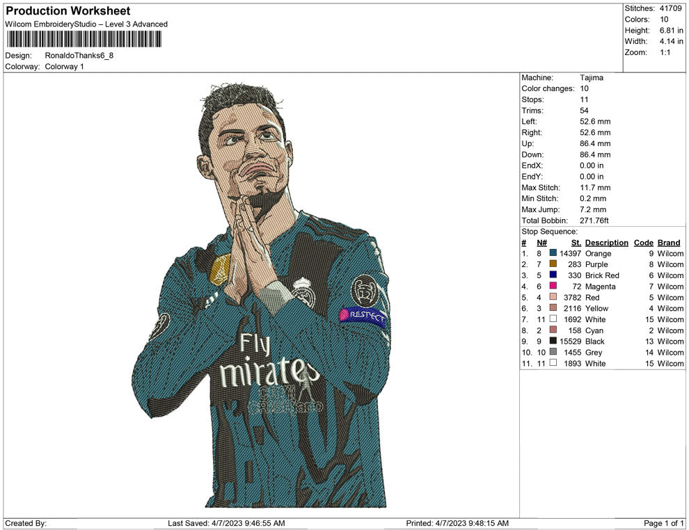 Ronaldo Thanks