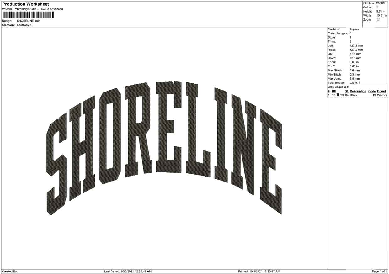 shoreline