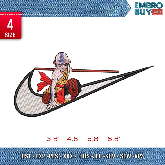 Swoosh 4v4tar Embroidery