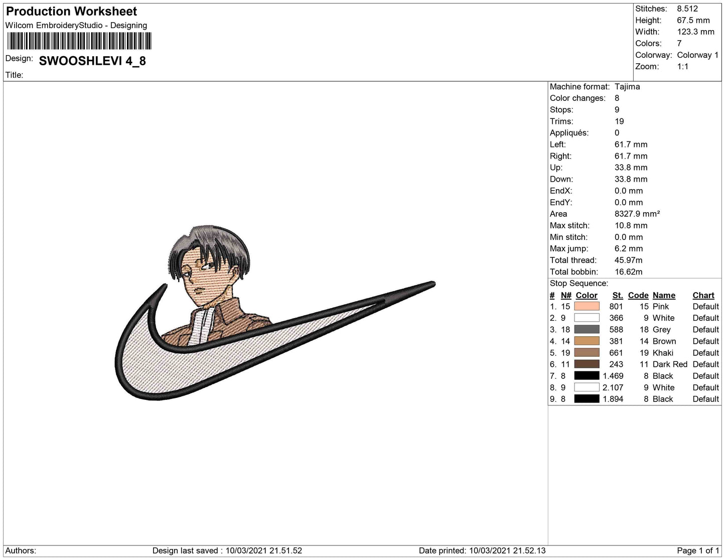 Swoosh Levi