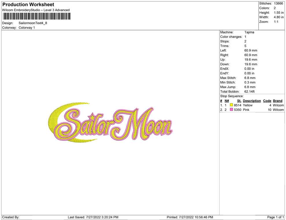 Sailormoon text