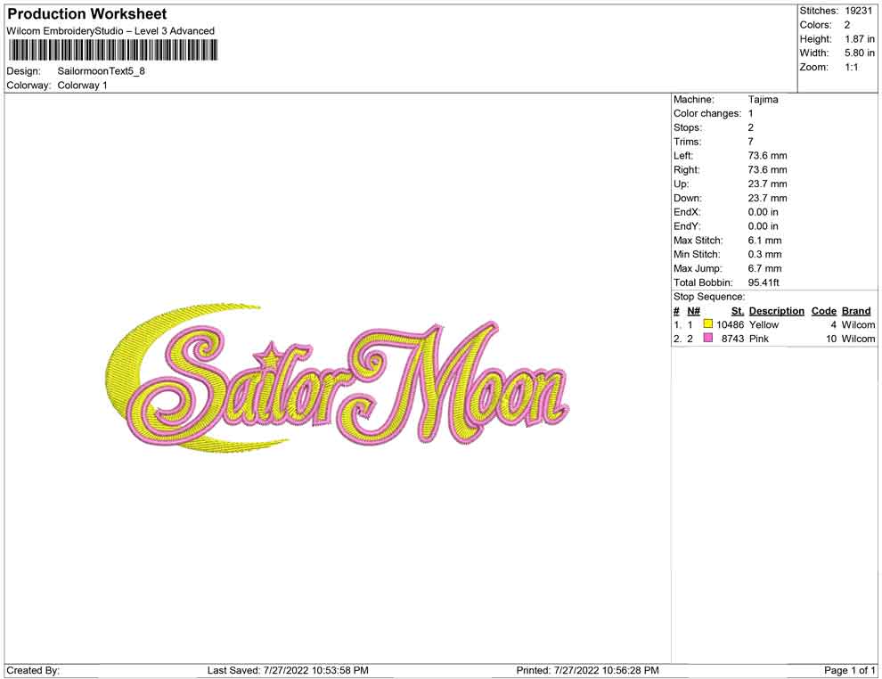 Sailormoon text