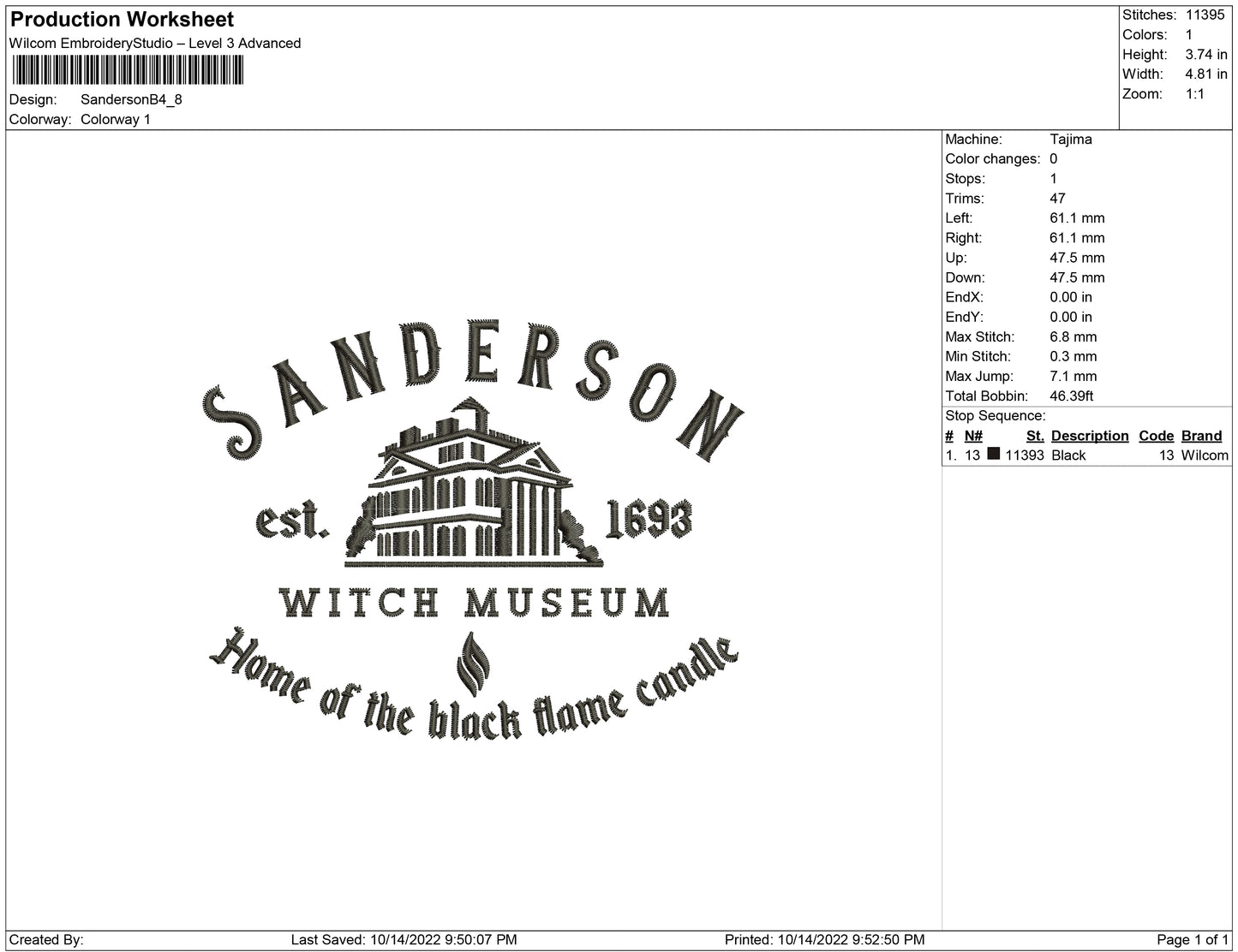 Sanderson B