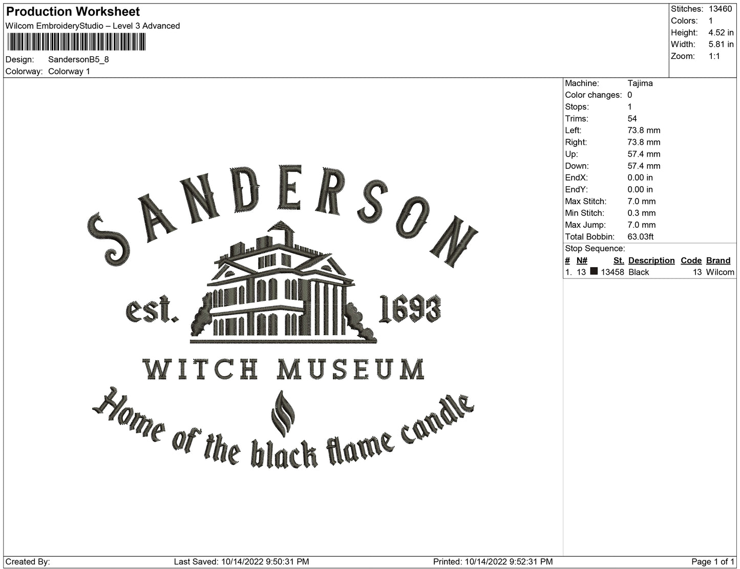 Sanderson B