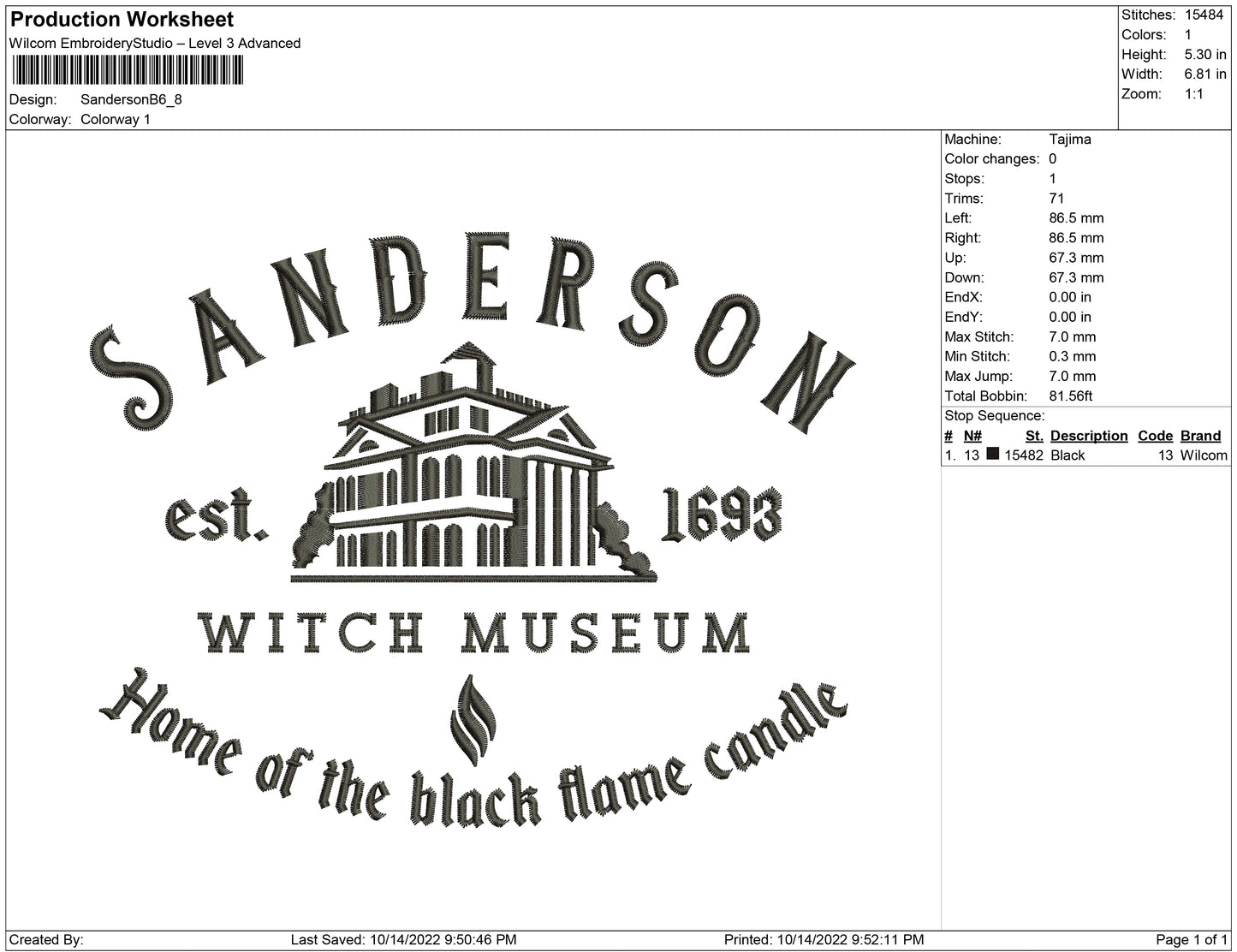 Sanderson B