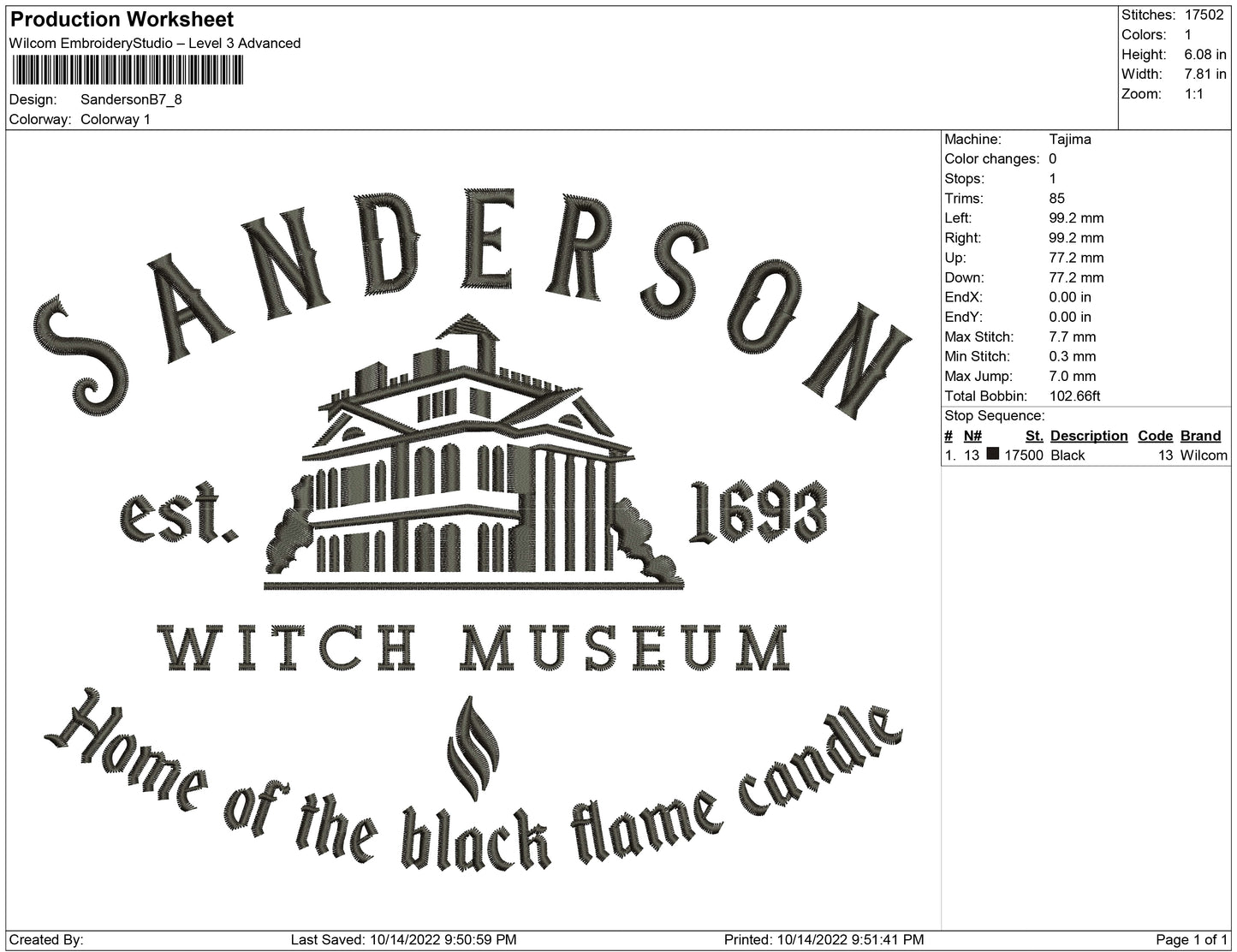 Sanderson B