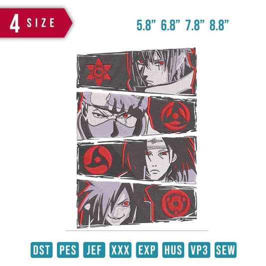Sasuke Kakashi Itachi Madara