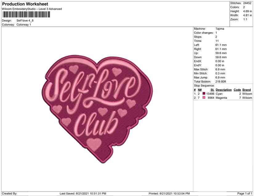 self love typo