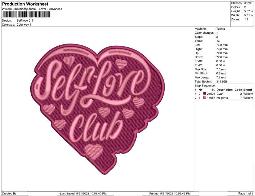 self love typo