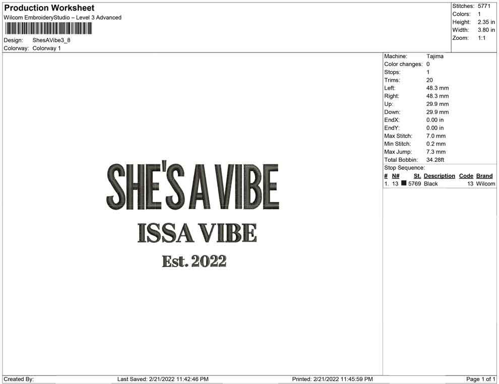 She's a vibe