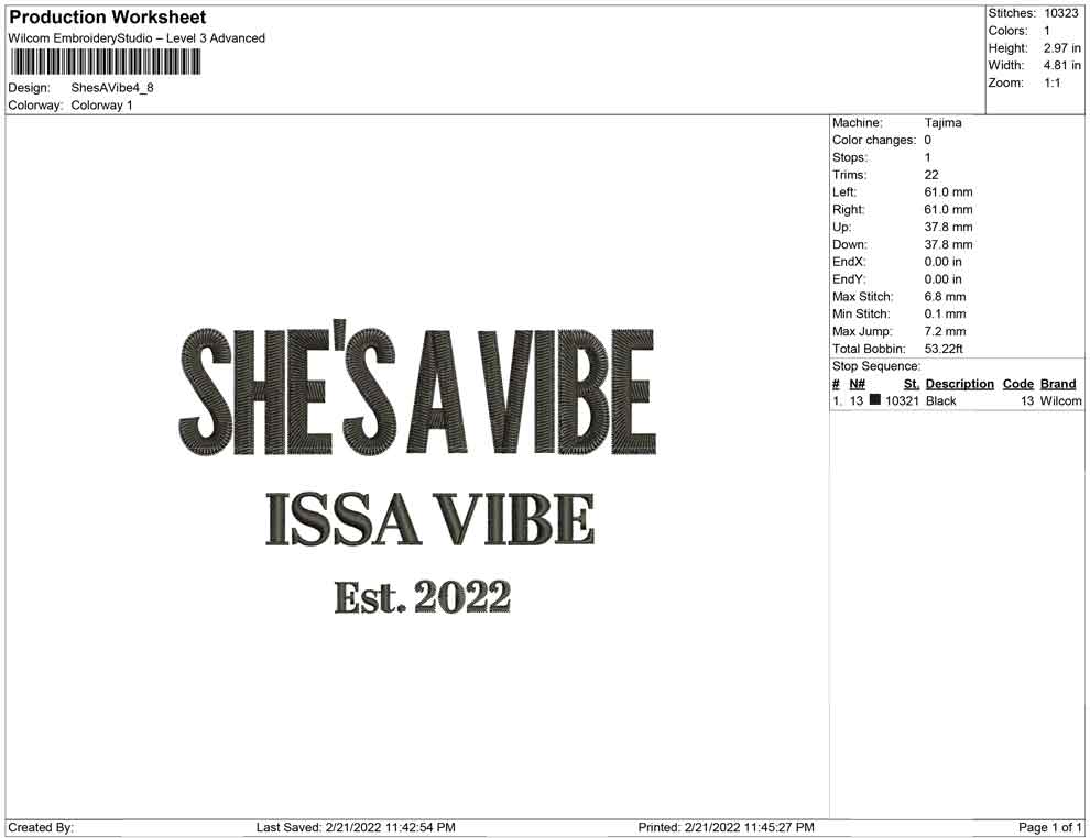 She's a vibe