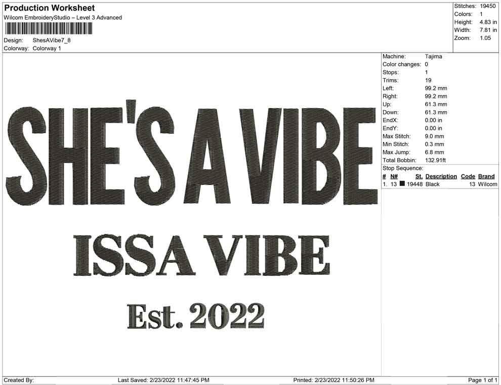 She's a vibe Bigsize