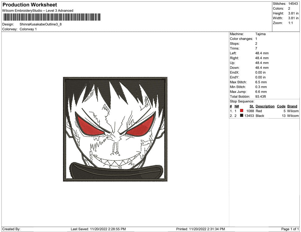 Shinra Kusakabe Outline