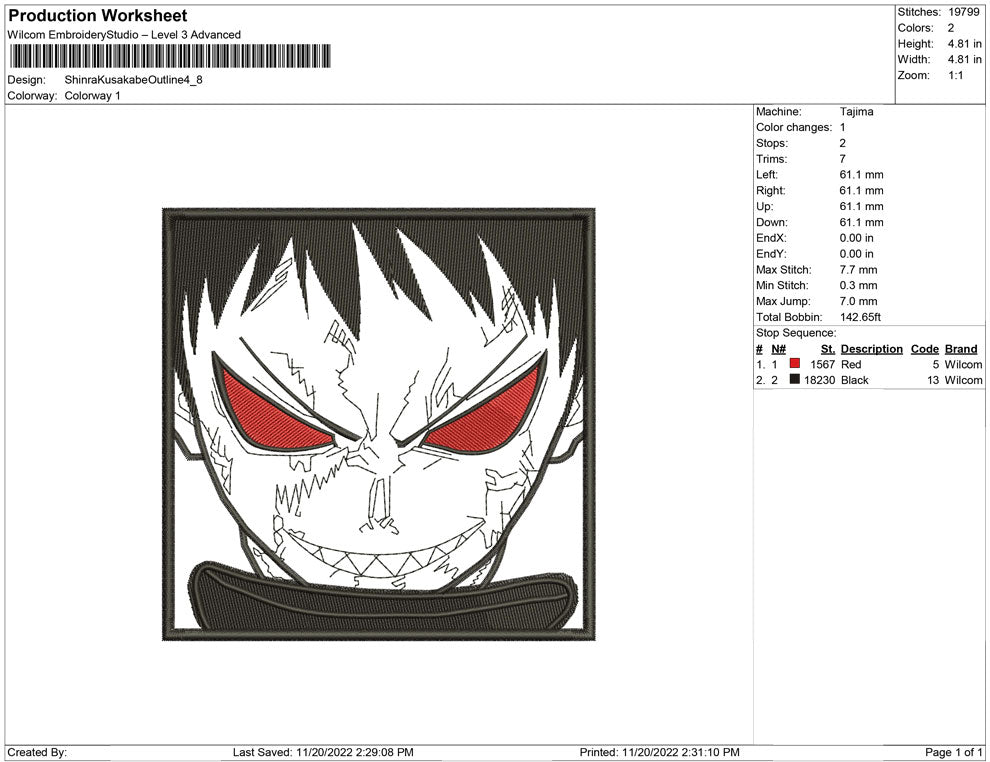 Shinra Kusakabe Outline