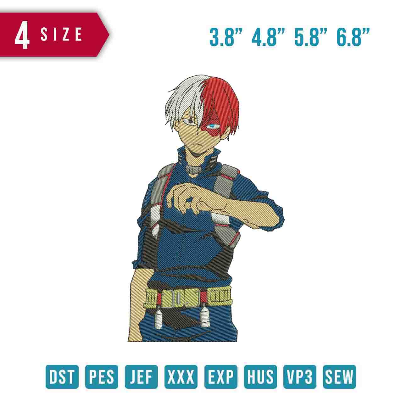Shoto Todoroki Stand up