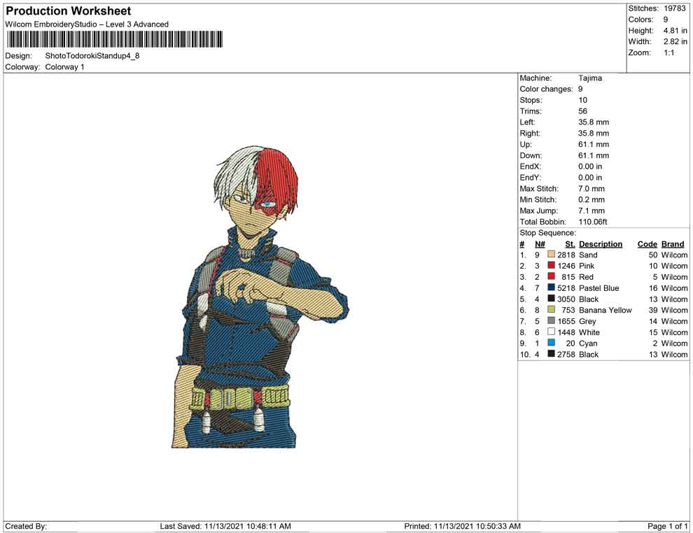 Shoto Todoroki Stand up