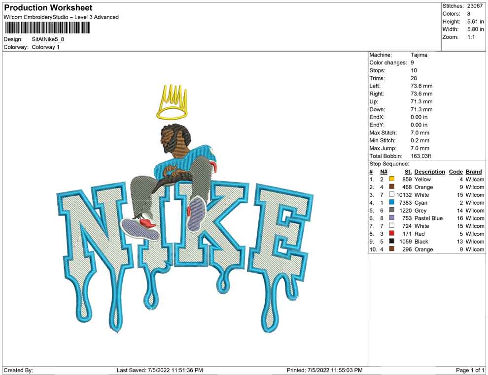 Sit at Nike