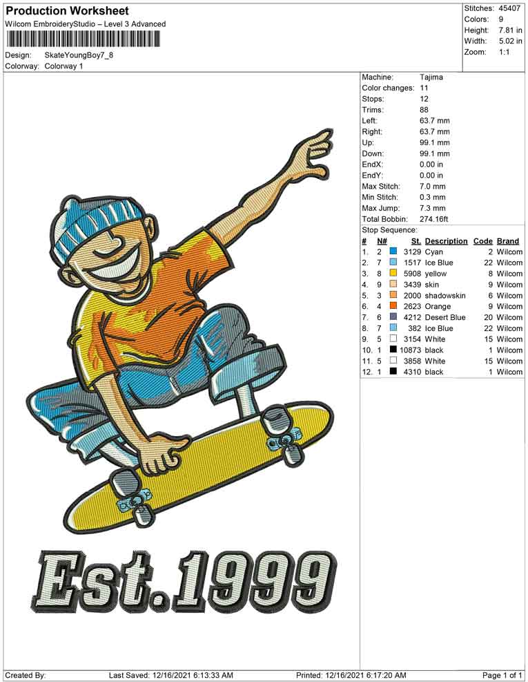 Skate Young Boy