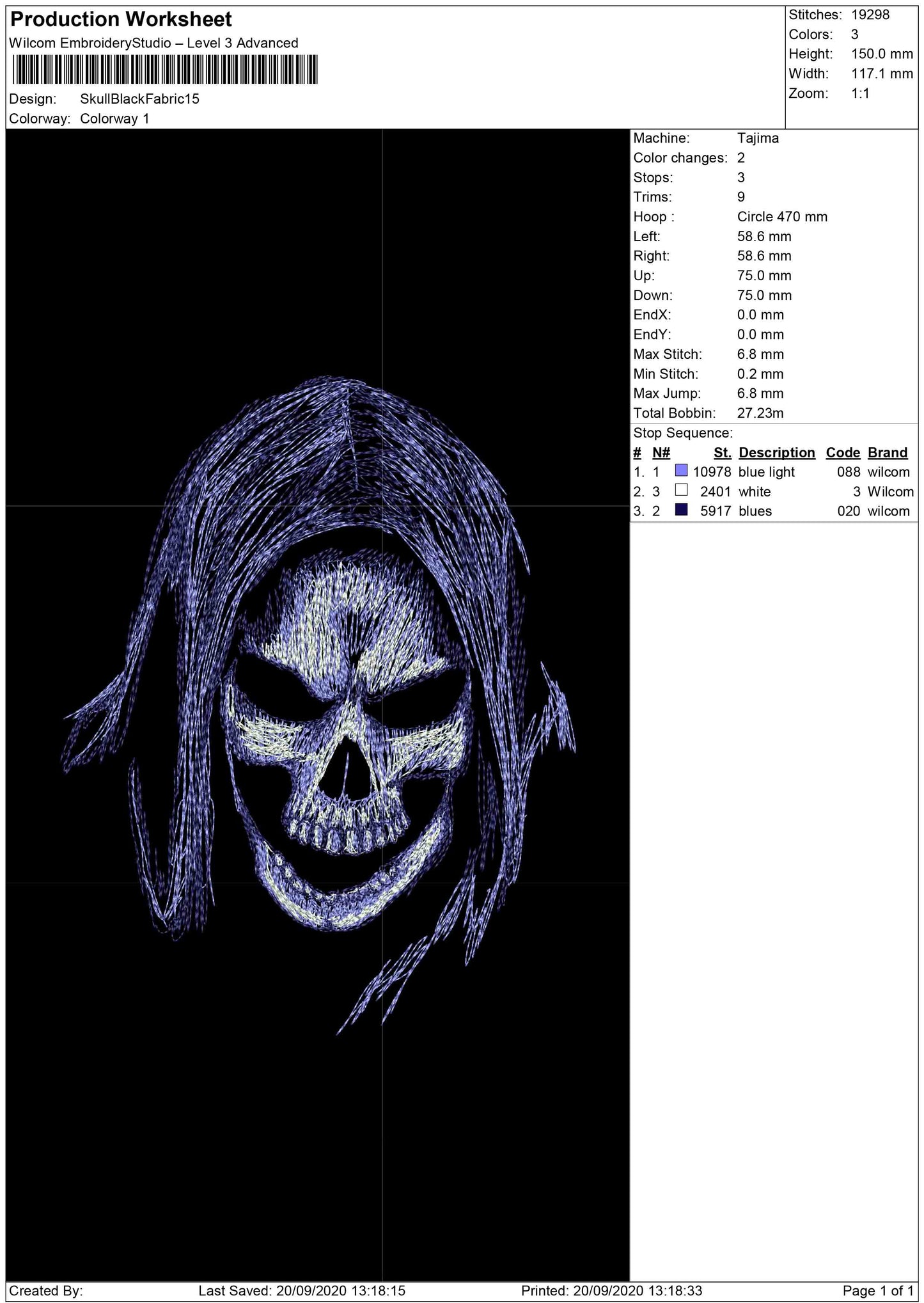 Skull Scribble