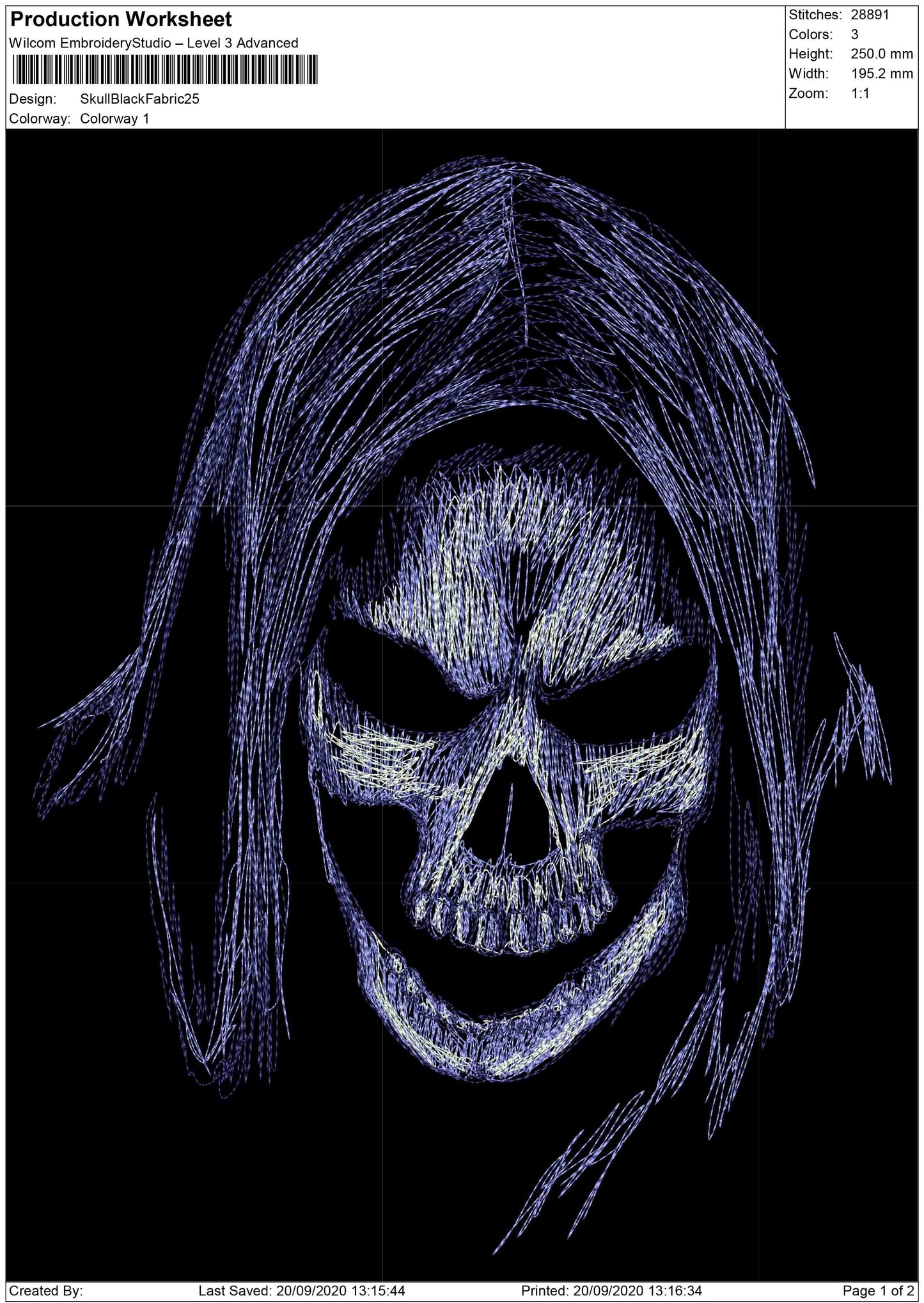 Skull Scribble