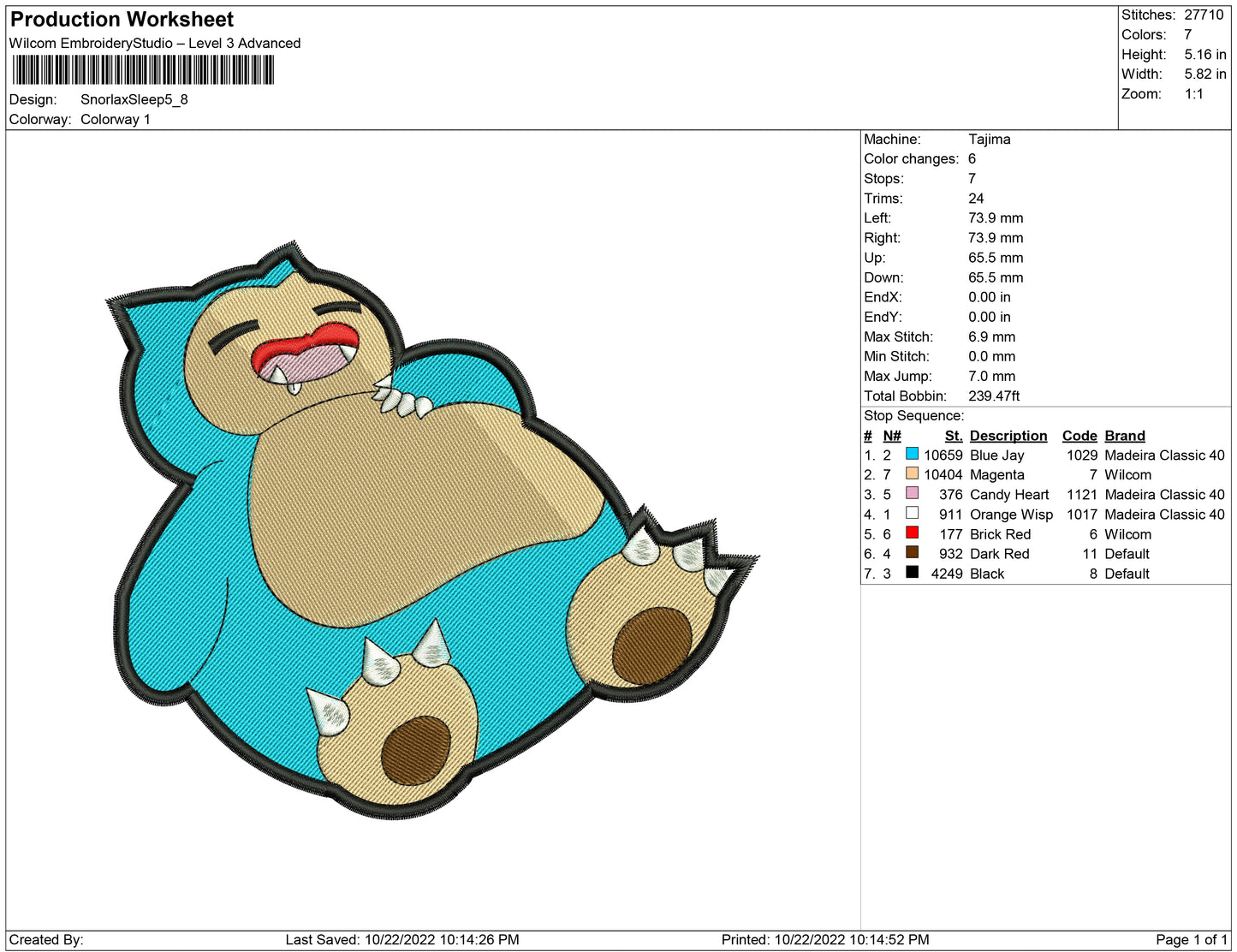 Snorlax Sleep