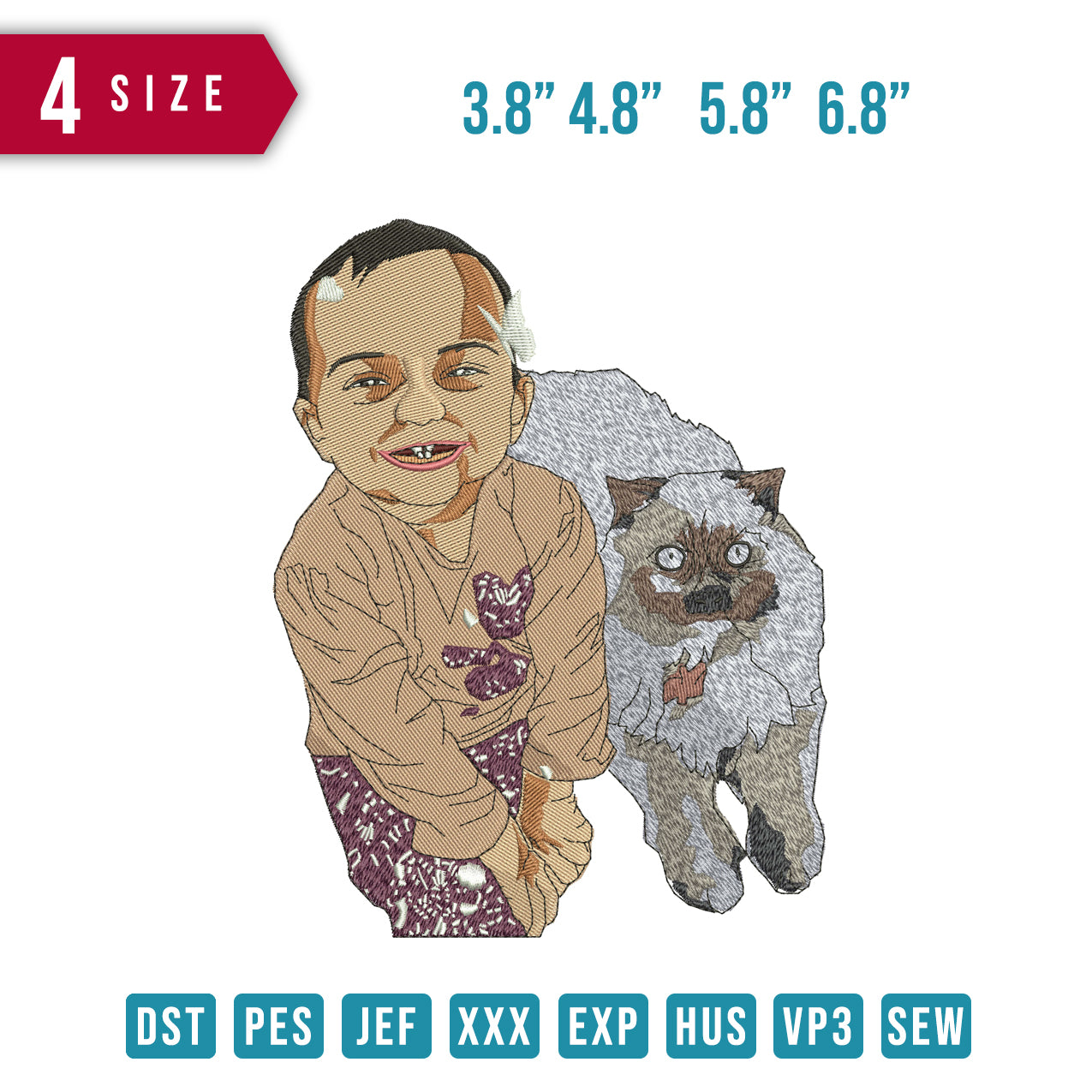 Son and Cat