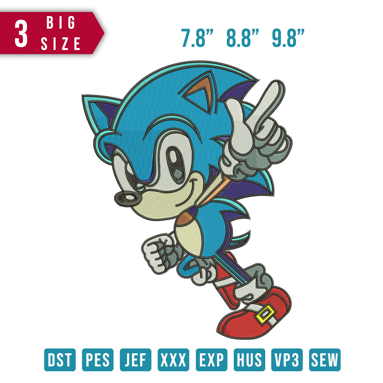 Sonic big size