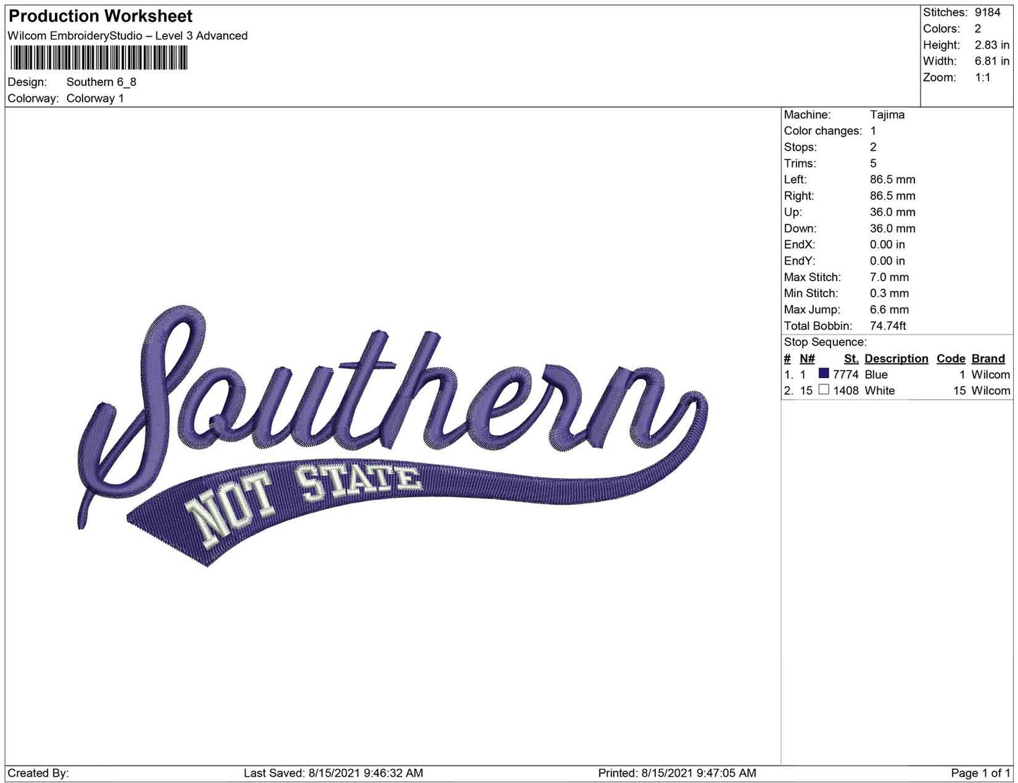 Southern not state