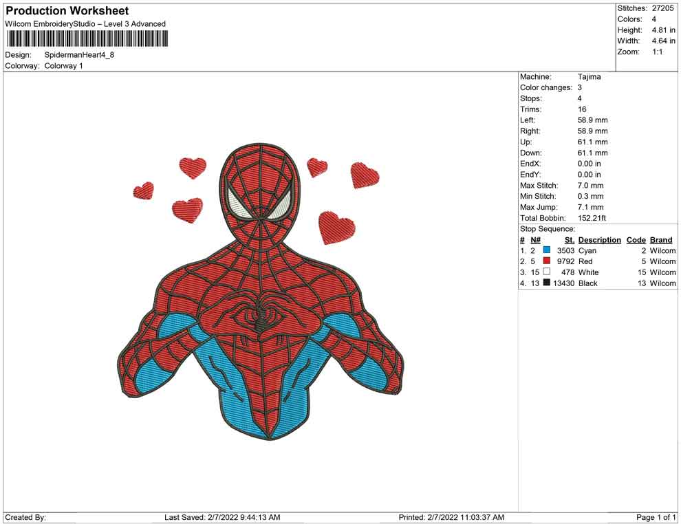 Spiderman hearts