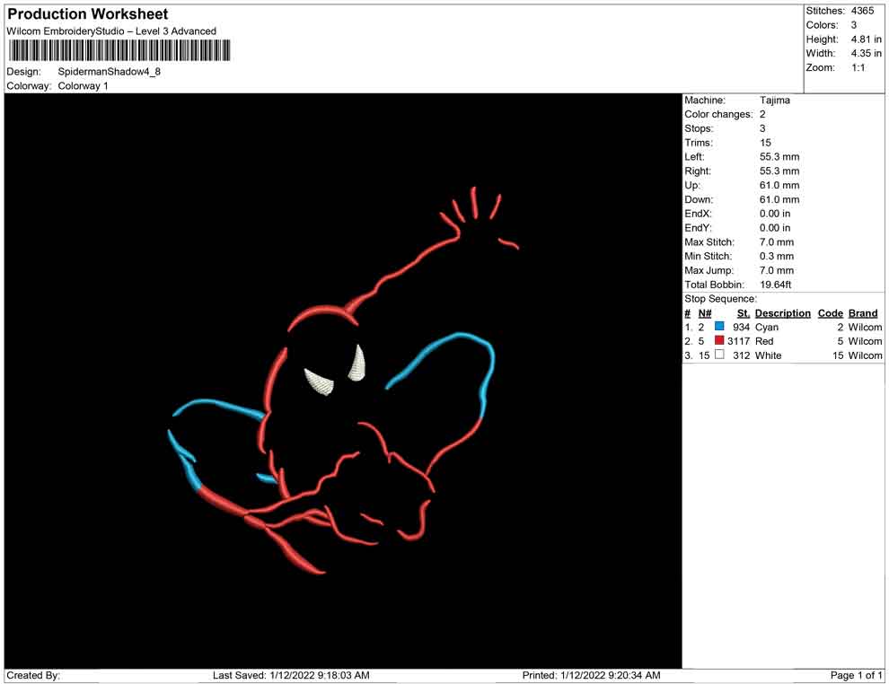 Spiderman Shadow