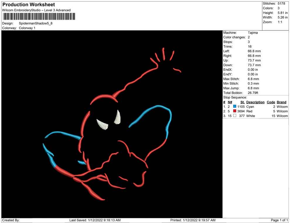 Spiderman Shadow